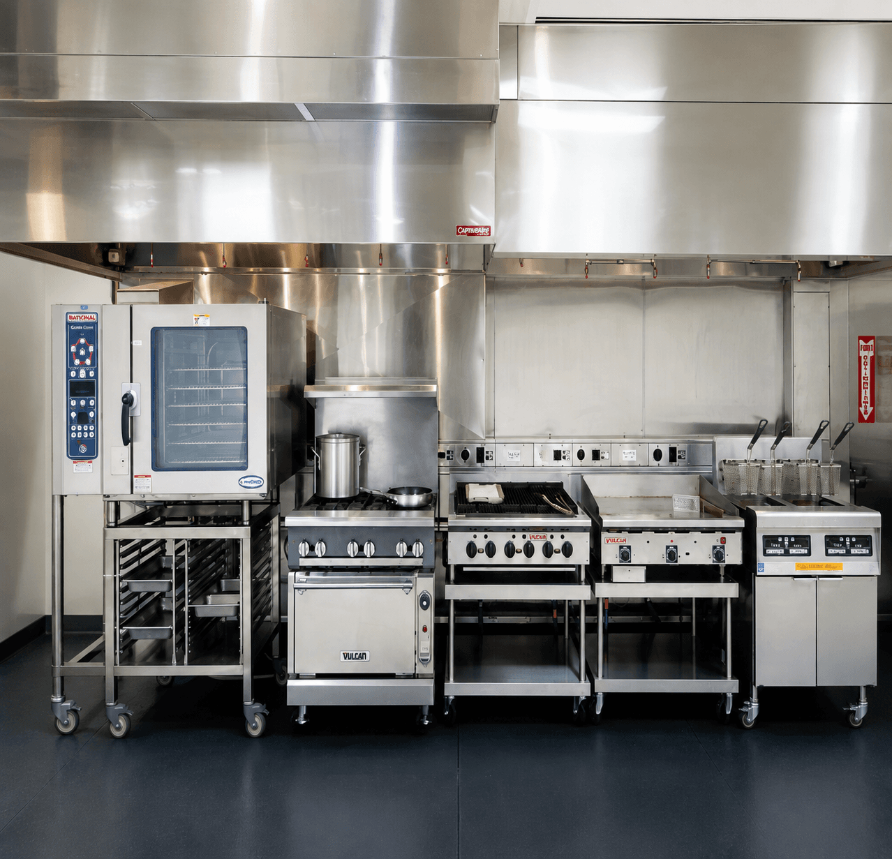 Commercial kitchen layout design